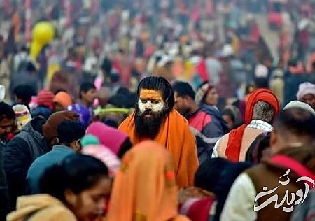 عکسهای جالب,عکسهای جذاب,زائر هندو